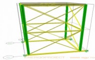 Siloz cenusa si constructii conexe - Lafarge Tg Jiu