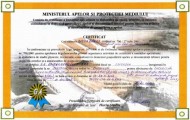 Certificat Ministerul Apelor