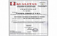 Certificat - ISO: 9001-2001